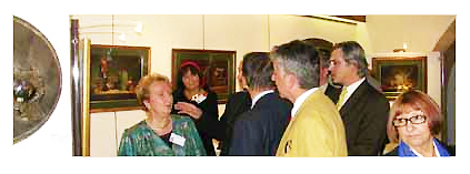 Vernissage - ​Plastica Naboria 2ème biennale des Beaux Arts de Saint-Avold Exposition de Prestige d'Artistes Peintres et Sculpteurs "entre rêve et réalité" Hôtel de ville de Saint-Avold (57) Moselle  Du 1er au 30 octobre 2005 ​
