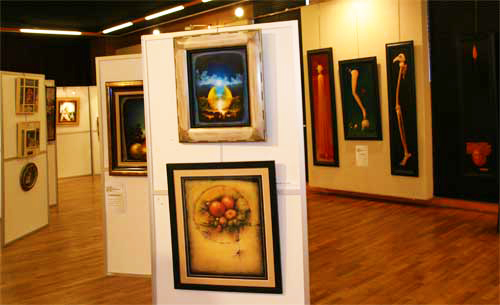 ​12ème Biennale de la Peinture et de la Sculpture Contemporaine -  Salle des Expositions SAINT LÉONARD DE NOBLAT (87) Haute-Vienne    Du 13 septembre au 5 octobre 2008 ​