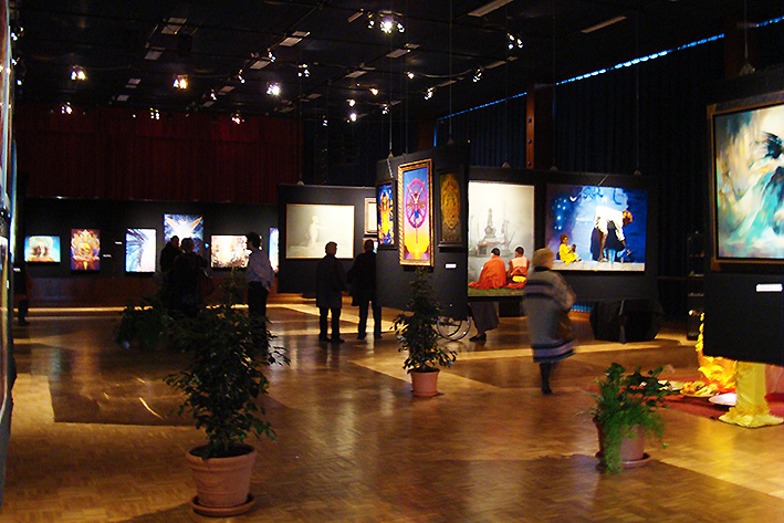 Festival Chimeria 2009, l'exposition de peintures, sculptures