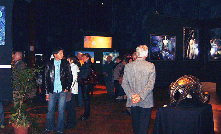 8éme Festival International des Arts Visionnaires CHIMERIA 2010 COSMOLOGIE et SCIENCE & FICTION... Organisé par le Cercle Artistique Sedanais  Salle Marcillet & Château Fort SEDAN (08) Ardennes Du 23 octobre au 1er novembre 2010