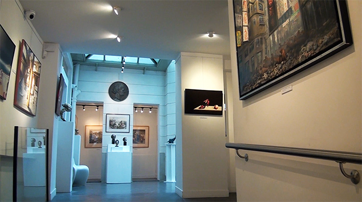 2015 - Exposition du Musée de l'imaginaire du Château de Ferrières, Peintures et Sculptures dans la Galerie et l'Atelier Fondation Taylor Paris