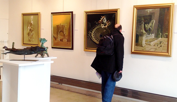 2015 - Exposition du Musée de l'imaginaire du Château de Ferrières, Peintures et Sculptures dans la Galerie et l'Atelier Fondation Taylor Paris