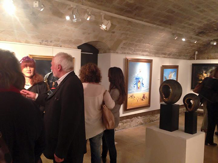 2015 - Exposition du Musée de l'imaginaire du Château de Ferrières, Peintures et Sculptures dans la Galerie et l'Atelier Fondation Taylor Paris