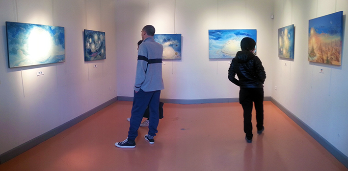 Exposition des Peintures de François Schlesser avec Nature Céleste pendant la 8ème Édition du Salon NATUR'ESSENCE Bio/Bien-être – Santé/Thérapies – Ecologie/Eco-habitat - Espace Culturel Folard - Morières-Lès-Avignon (84) Vaucluse - du vendredi 9 au dimanche 11 mars 2018