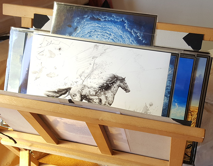 Exposition de Peintures François Schlesser - Collège Soraya Melter - VAUVERT (30) Gard - Samedi 13 avril 2019