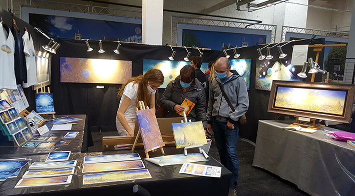 Exposition des Peintures de François Schlesser - 17-18 octobre 2020 - Dole (39)
