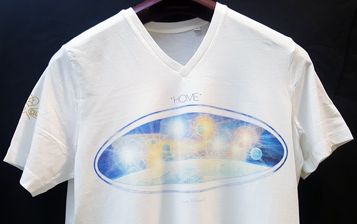 T-Shirt de "Home" - Peinture de François Schlesser ©