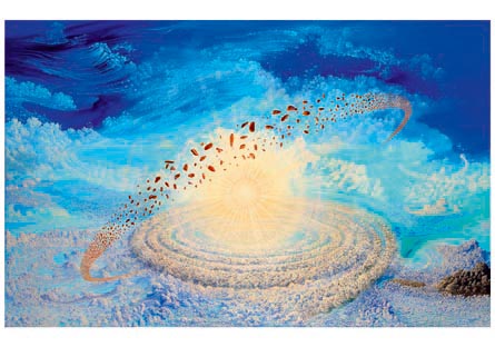 Carte postale "Le souffle d'or"