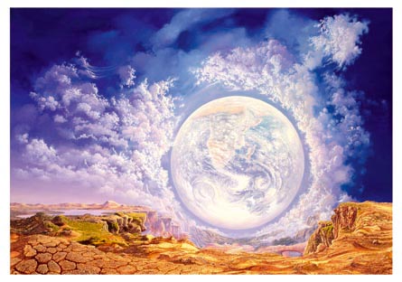 Carte postale "Vision globale"